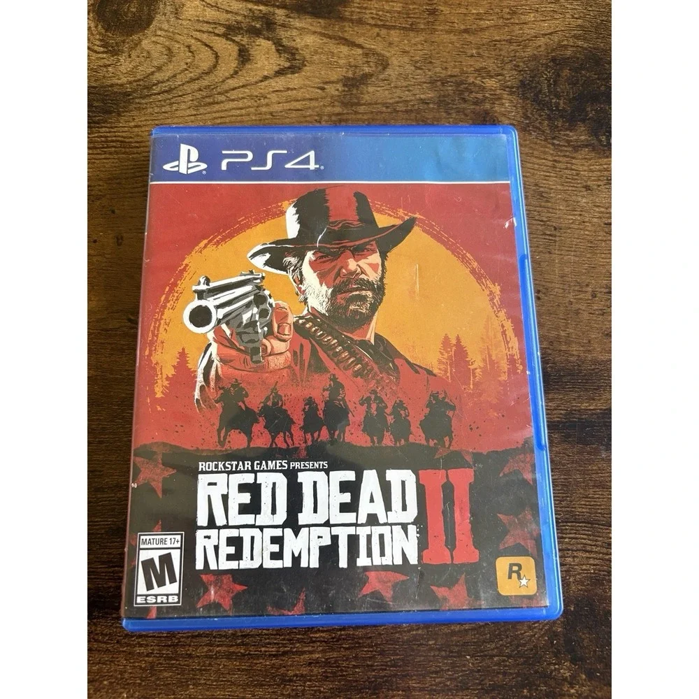 Red Dead Redemption 2 (Sony PlayStation 4, PS4, 2018) Complete In Box 2 Disk